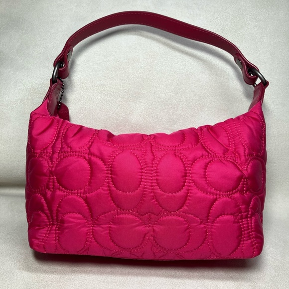 Coach Bags Coach Fuchsia Quilted Mini Bag Poshmark